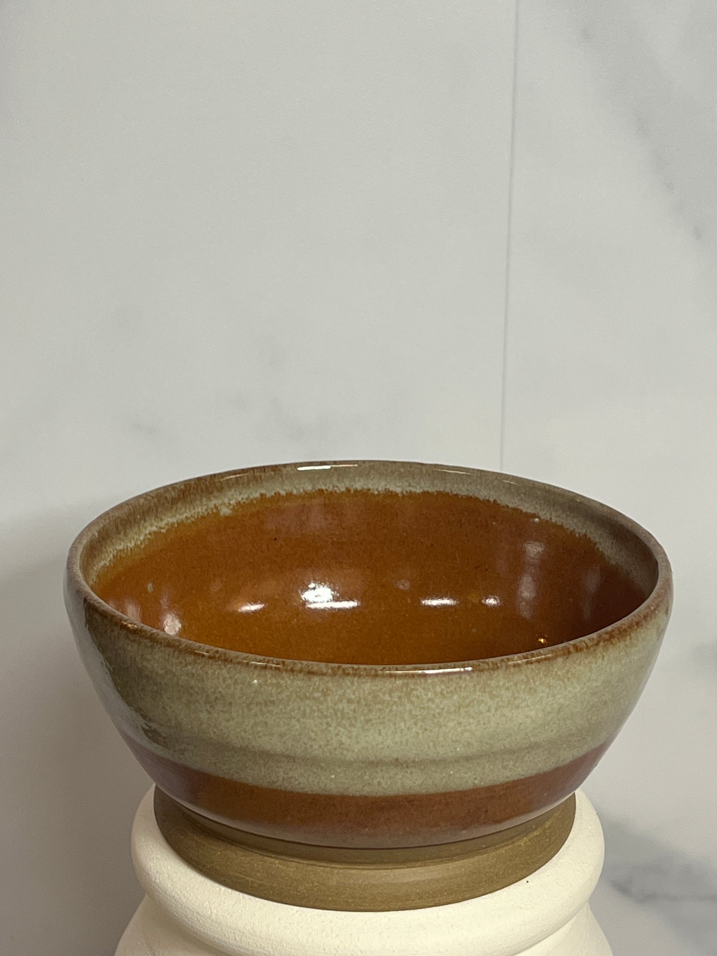 Small Soup Bowl - 16oz - Toasted Marshmallow Glaze