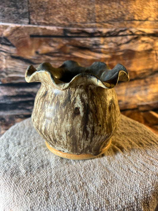 Winter Wood Pot