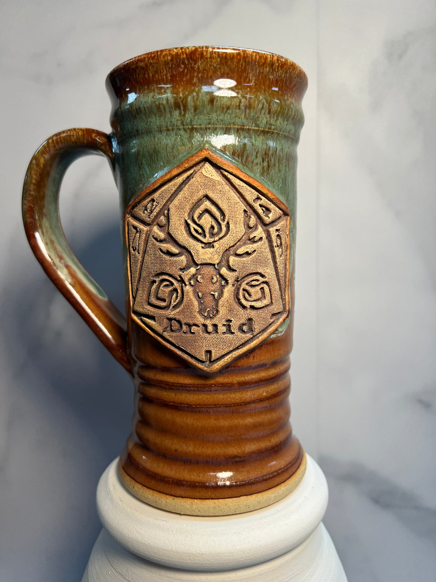 Druid Tabletop Tankard - 18oz - Eleventy One Glaze