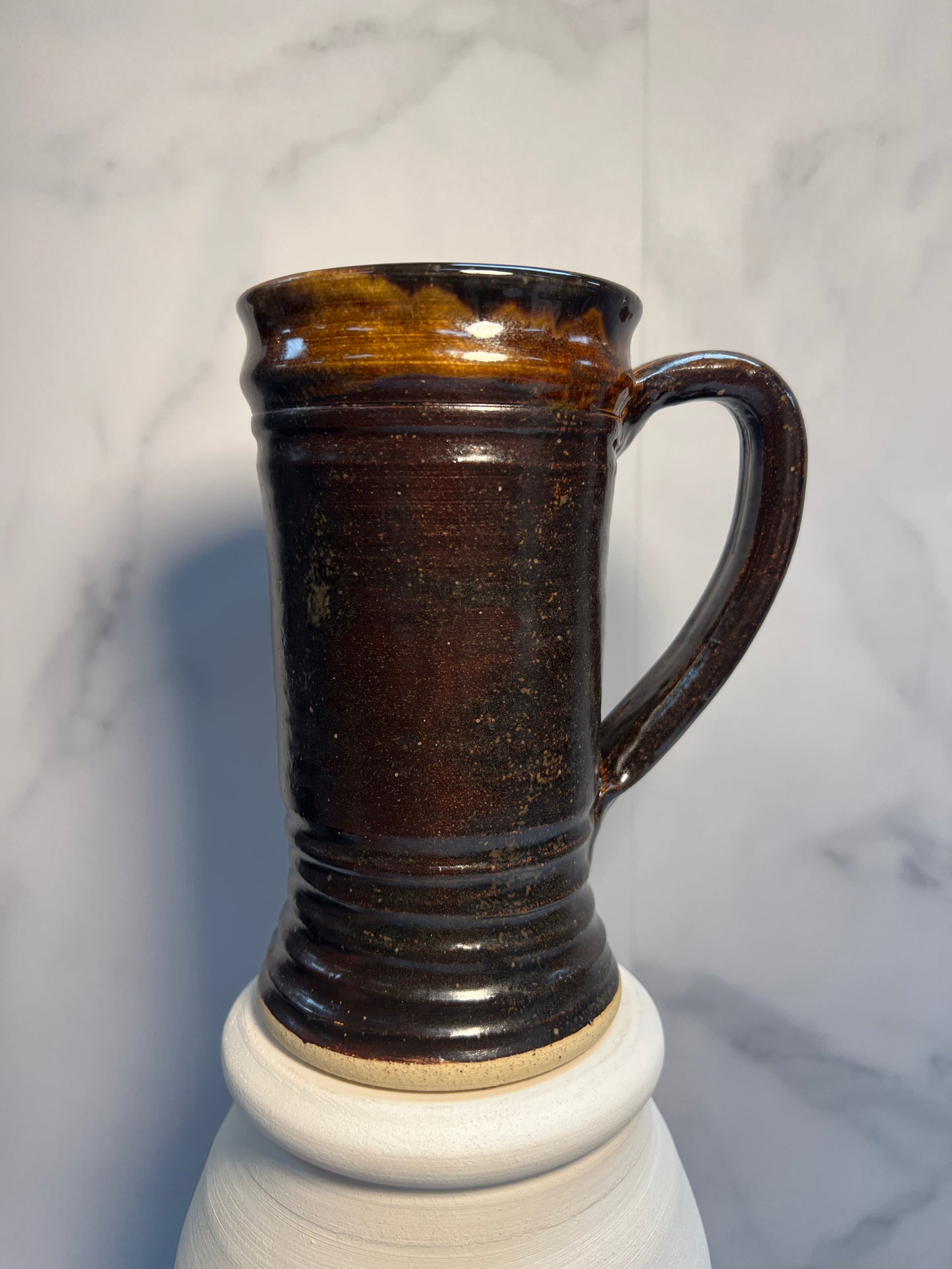 Wizard Tabletop Tankard - 16 oz - Summer Storm B Glaze