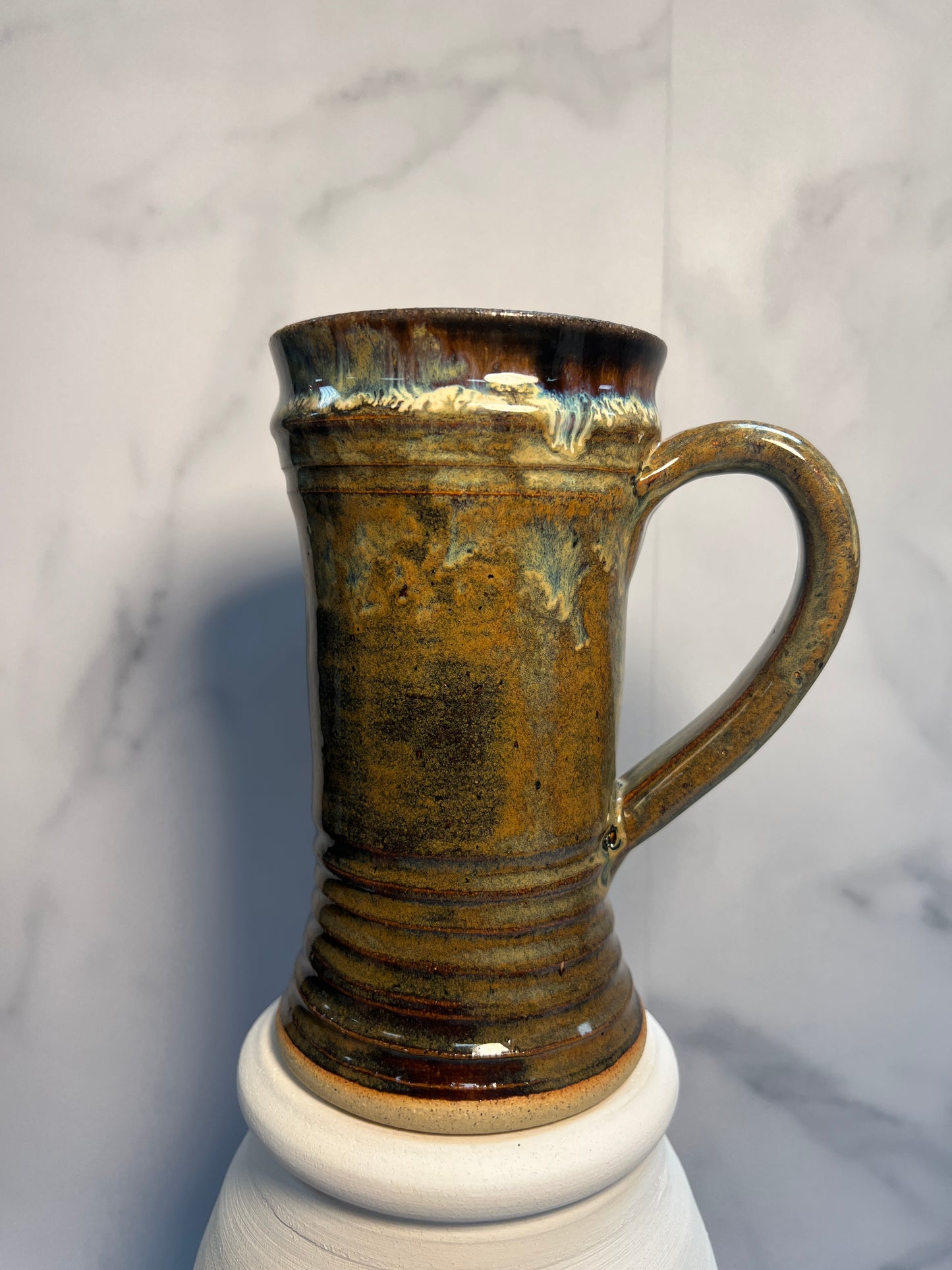 Paladin Tabletop Tankard - 16oz - Metal Head Glaze