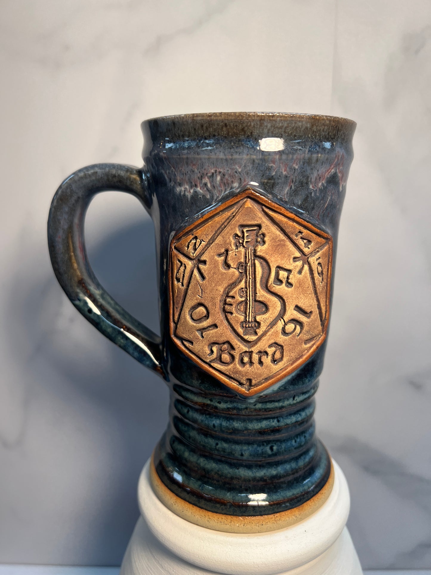 Bard Tabletop Tankard - 21oz - Moonlight Essence Glaze