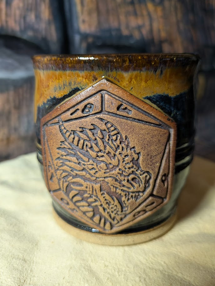 Dragon Stemless Wine Glass