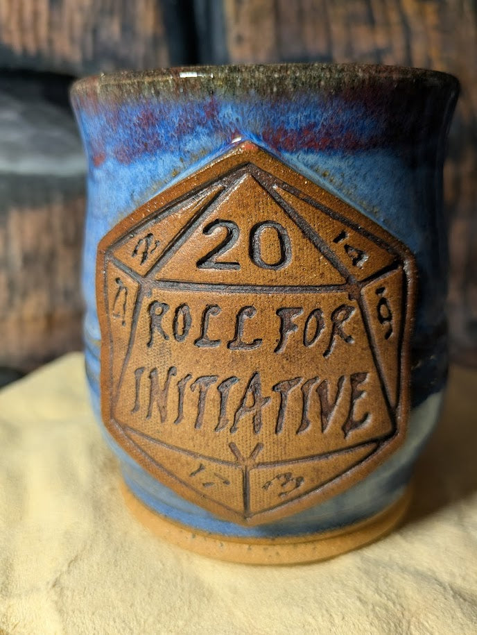 Roll for Initiative Stemless Wine Glass