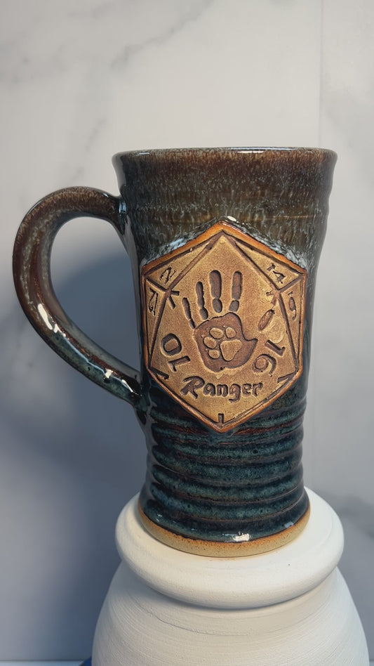 Ranger Tabletop Tankard - 16 oz - Rocky Patch Signature Glaze