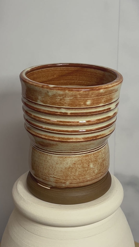 Ringed Tumbler - 15oz - Our Homestead Glaze